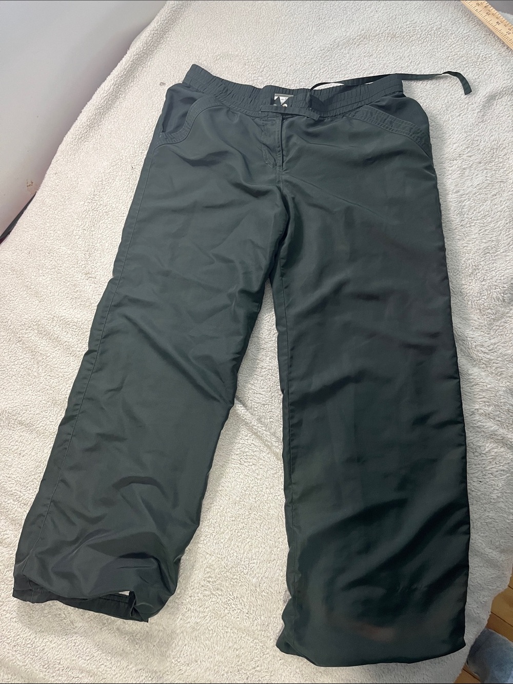 Men's Black Insulated Jogger Pants - Relaxed Fit B023